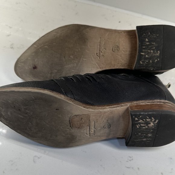 Free People Lost Valley Black Ankle Boots Women - Picture 7 of 7